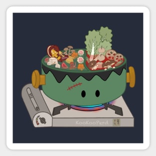 Hot Pot Frankenstein Magnet